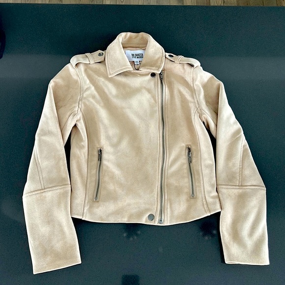 Steve Madden Dakota Suede Moto jacket - Picture 1 of 3
